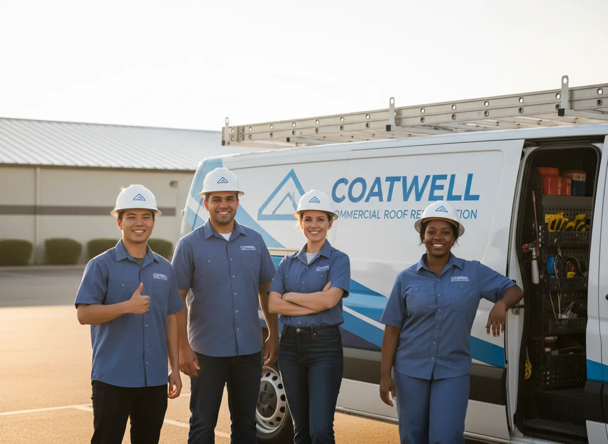 Commercial roof coating company in Groveport, OH